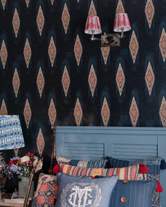 MAIYSHA Indigo Wallpaper (WP30087) by Mind The Gap