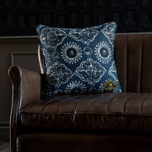 AJRAK Linen Cushion (LC40036) by Mind The Gap