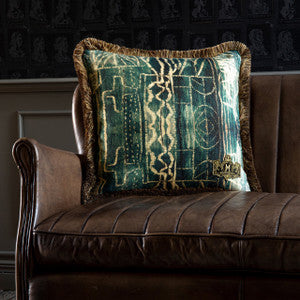 BAMILEKE Linen Cushion (LC40060) by Mind The Gap