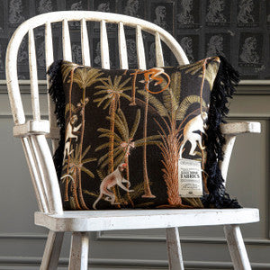BARBADOS Anthracite Linen Cushion (LC40006) by Mind The Gap