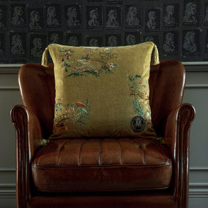 CHINOISERIE Velvet Cushion (LC40054) by Mind The Gap