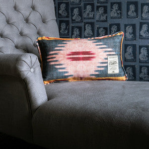 PATOLA Linen Cushion (LC40019) by Mind The Gap