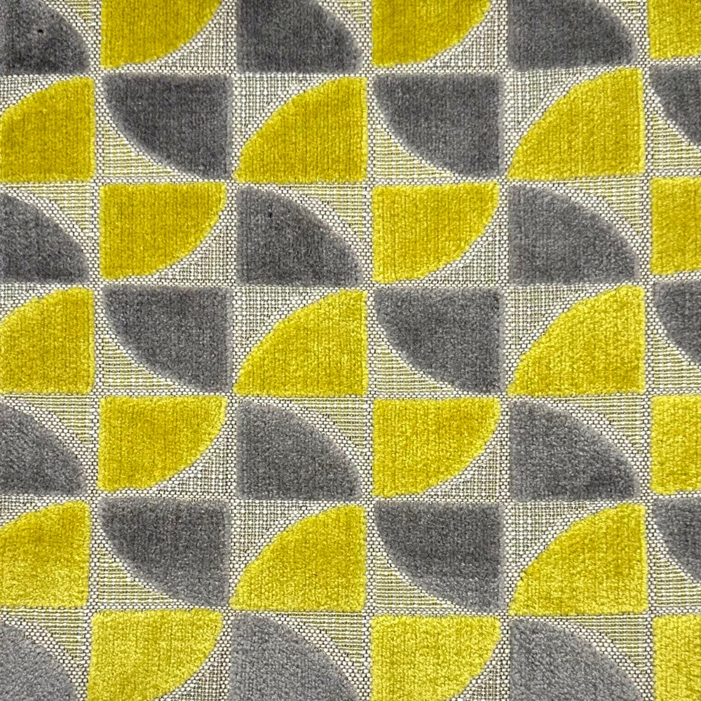 Pinwheel Lime by Europatex Fabric Pinwheel 56% Polyester, 44% Cotton 13.5" H, 3.5" V 54.00 inches - Fabric Carolina -