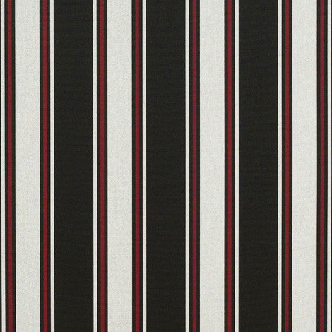 4989 Hatteras Raven by Sunbrella Fabric Sunbrella Awning Stripes 100% Sunbrella® Acrylic USA or Imported 10-Year Horizontal: and Vertical: 46 in. - Fabric Carolina -