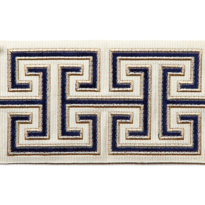 Seville Navy by Europatex Fabric Granada & Seville 53.5% Rayon, 46% Fibranne, 0.5% Polyester 3.90 inches - Fabric Carolina -