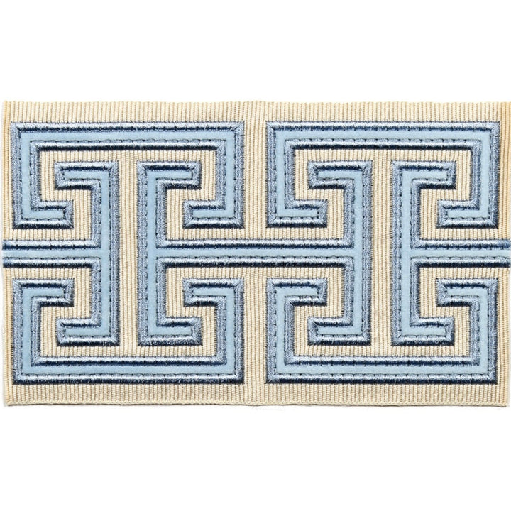 Seville Sky by Europatex Fabric Granada & Seville 53.5% Rayon, 46% Fibranne, 0.5% Polyester 3.90 inches - Fabric Carolina -