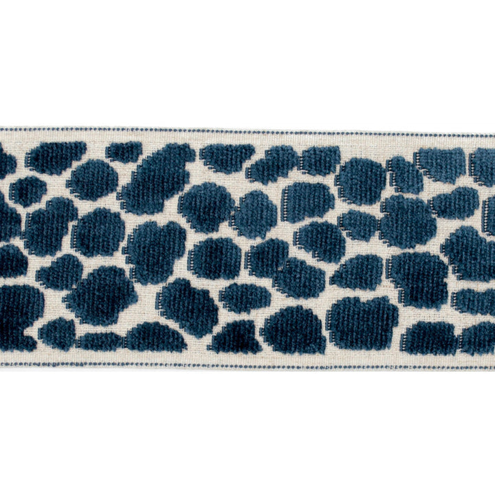Alpas Marine by Europatex Designer Fabric Alpas 100% Polyester 3.50 inches - Swanky Fabrics -