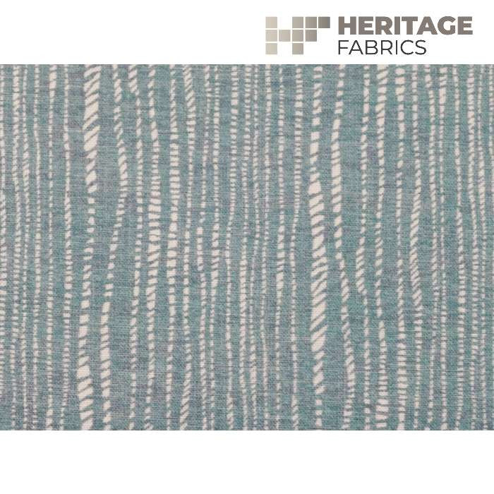 Nevis Cornflower by Heritage Designer Fabric - 100% Cotton Turkey 18,000 Horizontal: 6.75" and Vertical: 6.75" 54" - Swanky Fabrics -