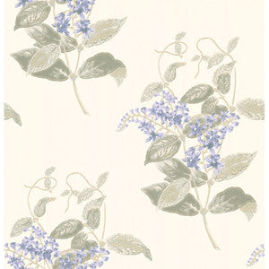 Madras Violet Violet & Grey by Cole & Son Wallcovering