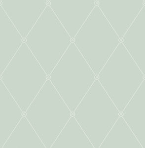 Large Georgian Rope Trellis Duck Egg by Cole & Son Wallcovering
