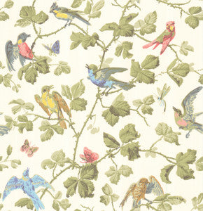Winter Birds Multi-Coloured by Cole & Son Wallcovering