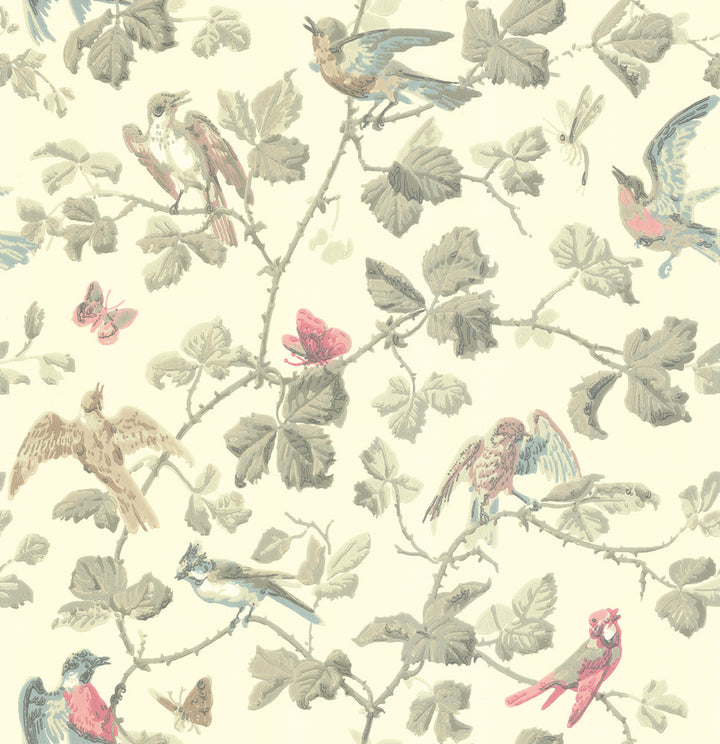 Winter Birds Linen by Cole & Son Wallcovering