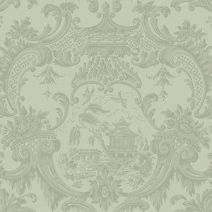 Chippendale China Olive by Cole & Son Wallcovering