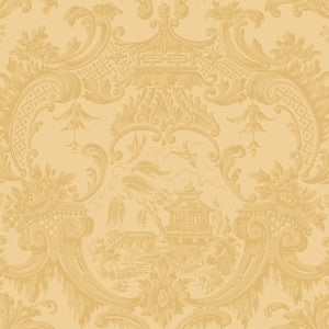 Chippendale China Yellow by Cole & Son Wallcovering