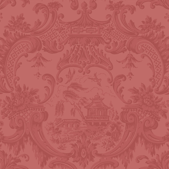 Chippendale China Red by Cole & Son Wallcovering