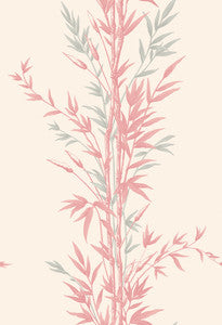 Bamboo Pink by Cole & Son Wallcovering