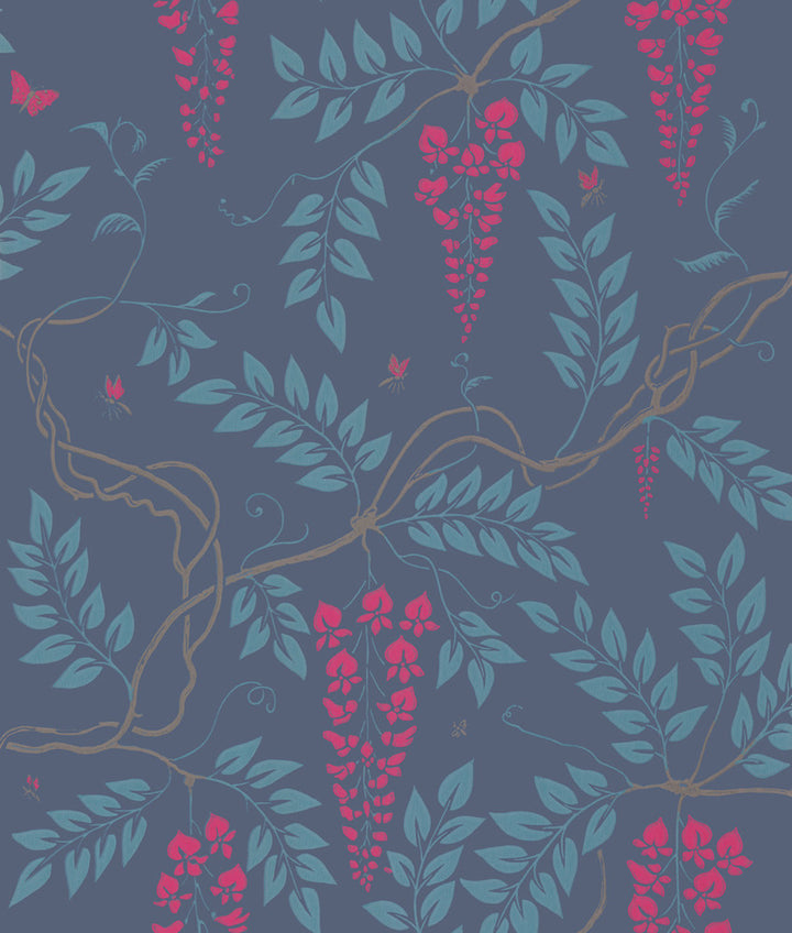 Egerton Indigo by Cole & Son Wallcovering