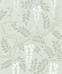 Egerton Duck Egg by Cole & Son Wallcovering