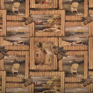 1001 Rustic by Charlotte Fabric