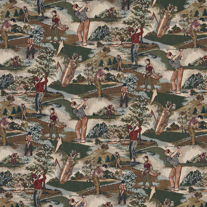 1004 St. Andrews by Charlotte Fabric Themes of Tapestry II 53% Cotton, 47% Polyester Canada Exceeds 100,000 Wyzenbeek Rubs (Heavy Duty) Horizontal: 27.5" x Vertical: 14" 54 Inches - Fabric Carolina -