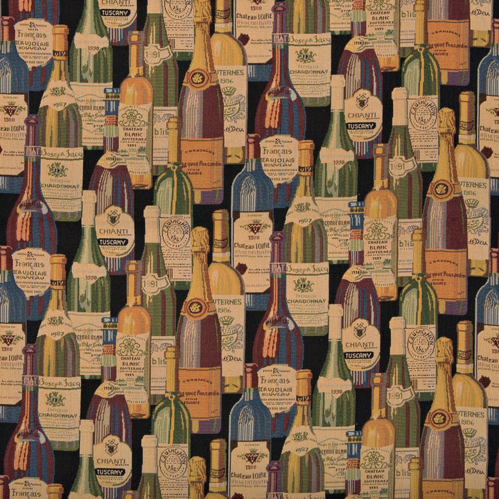 1009 Wine Cellar by Charlotte Fabric Themes of Tapestry II 71% Cotton, 29% Polyester Asia Exceeds 100,000 Wyzenbeek Rubs (Heavy Duty) Horizontal: 32" x Vertical: 15.5" 54 Inches - Fabric Carolina -