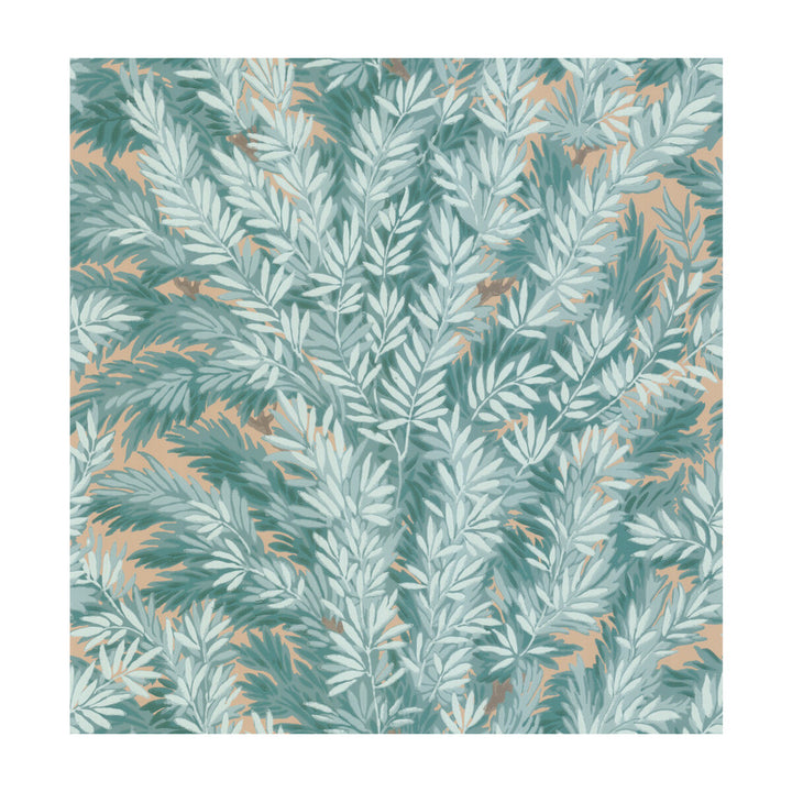 Florencecourt Teal by Cole & Son Wallcovering COLE & SON ARCHIVE ANTHOLOGY PAPER - 100% United Kingdom Horizontal: and Vertical: 21 20.5 - Fabric Carolina -