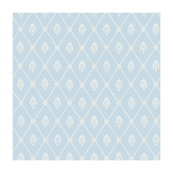 Alma Blue by Cole & Son Designer Wallcovering COLE & SON ARCHIVE ANTHOLOGY PAPER - 100% United Kingdom Horizontal: and Vertical: 5.2 20.5 - Swanky Fabrics -