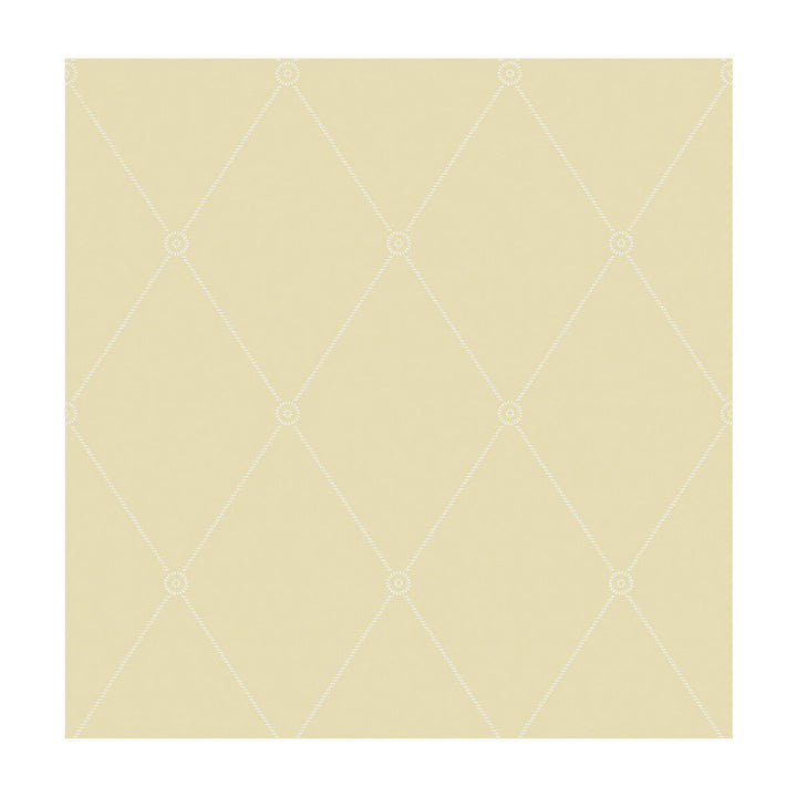 Large Georgian Rope Trellis Straw by Cole & Son Designer Wallcovering COLE & SON ARCHIVE ANTHOLOGY PAPER - 100% United Kingdom Horizontal: and Vertical: 10.4 20.5 - Swanky Fabrics -