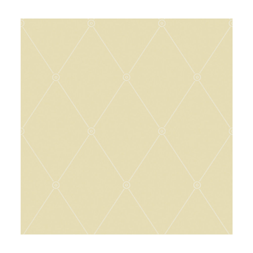 Large Georgian Rope Trellis Straw by Cole & Son Wallcovering COLE & SON ARCHIVE ANTHOLOGY PAPER - 100% United Kingdom Horizontal: and Vertical: 10.4 20.5 - Fabric Carolina -