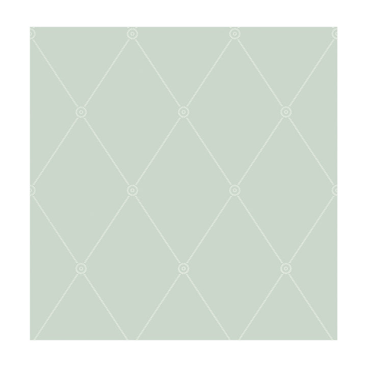 Large Georgian Rope Trellis Duck Egg by Cole & Son Wallcovering COLE & SON ARCHIVE ANTHOLOGY PAPER - 100% United Kingdom Horizontal: and Vertical: 10.4 20.5 - Fabric Carolina -