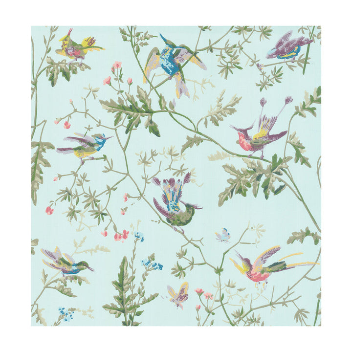 Hummingbirds Blue Multi-Colour by Cole & Son Wallcovering Cole & Son Wallcovering Hummingbirds Blue Multi-ColourWallcovering COLE & SON ARCHIVE ANTHOLOGY PAPER - 100% United Kingdom </p><p>Repeat: H: , V: 21.1 20.5 - Fabric Carolina -