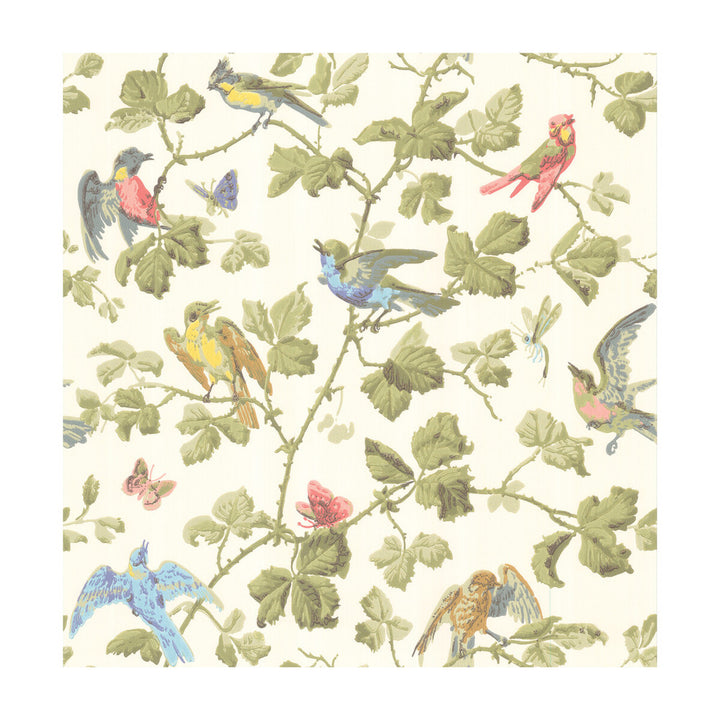 Winter Birds Multi-Coloured by Cole & Son Wallcovering COLE & SON ARCHIVE ANTHOLOGY PAPER - 100% United Kingdom - Horizontal: - and Vertical: 21.1 20.5 - Fabric Carolina -