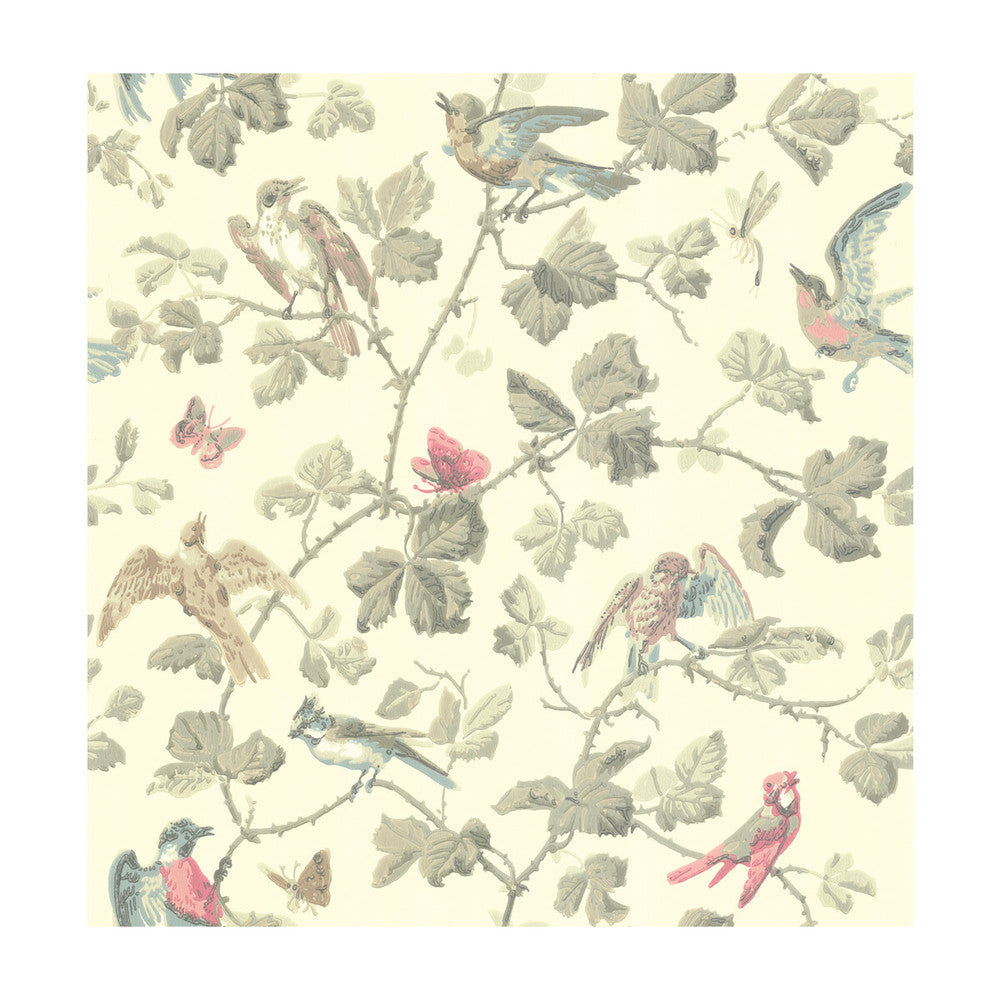Winter Birds Linen by Cole & Son Wallcovering COLE & SON ARCHIVE ANTHOLOGY PAPER - 100% United Kingdom Horizontal: and Vertical: 21.1 20.5 - Fabric Carolina -