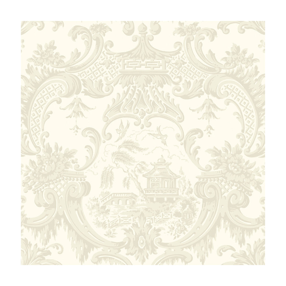 Chippendale China Ivory by Cole & Son Wallcovering COLE & SON ARCHIVE ANTHOLOGY PAPER - 100% United Kingdom - Horizontal: - and Vertical: 20.5 20.5 - Fabric Carolina -