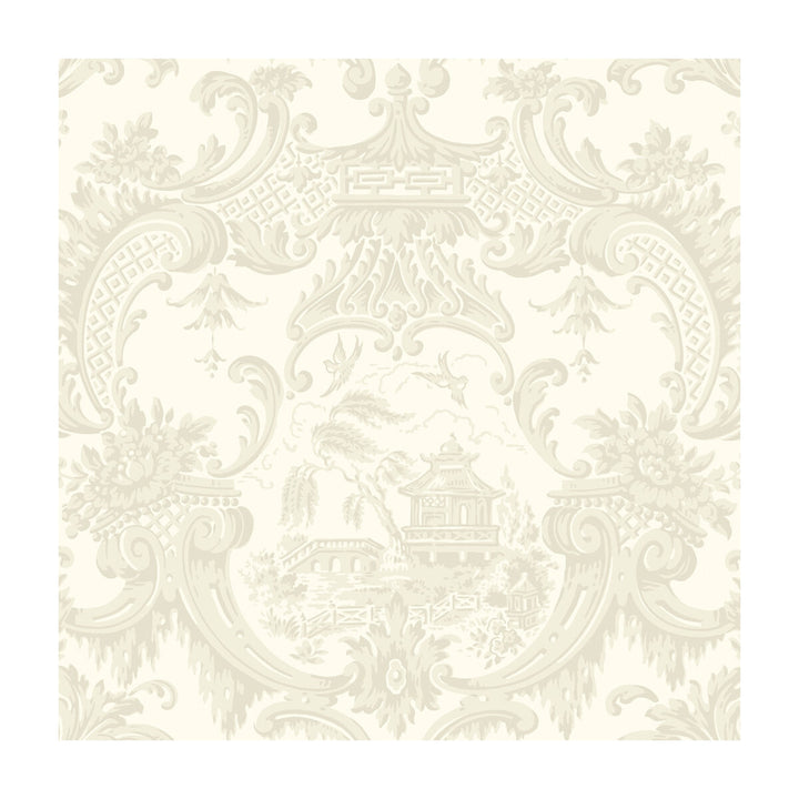 Chippendale China Ivory by Cole & Son Wallcovering COLE & SON ARCHIVE ANTHOLOGY PAPER - 100% United Kingdom - Horizontal: - and Vertical: 20.5 20.5 - Fabric Carolina -
