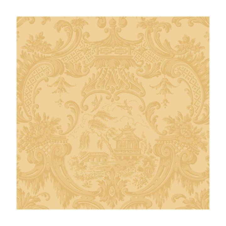 Chippendale China Yellow by Cole & Son Wallcovering COLE & SON ARCHIVE ANTHOLOGY PAPER - 100% United Kingdom - Horizontal: - and Vertical: 20.5 20.5 - Fabric Carolina -