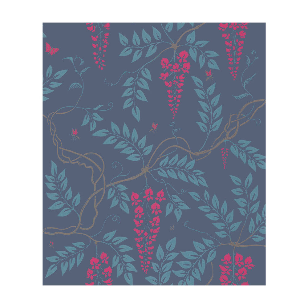 Egerton Indigo by Cole & Son Wallcovering Cole & Son Wallcovering Egerton IndigoWallcovering COLE & SON ARCHIVE ANTHOLOGY PAPER - 100% United Kingdom </p><p>Repeat: H: , V: 24 20.5 - Fabric Carolina -