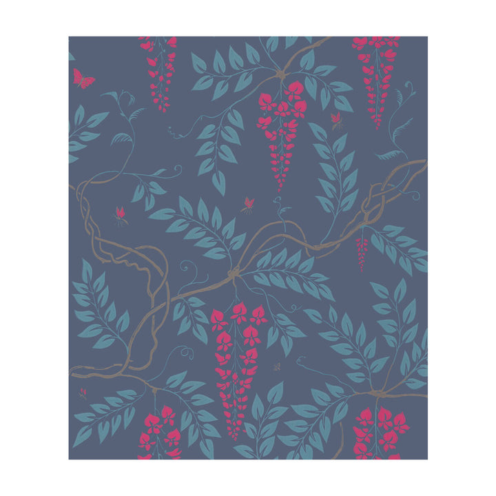 Egerton Indigo by Cole & Son Wallcovering COLE & SON ARCHIVE ANTHOLOGY PAPER - 100% United Kingdom - Horizontal: - and Vertical: 24 20.5 - Fabric Carolina -