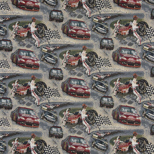 1012 Nascar by Charlotte Fabric