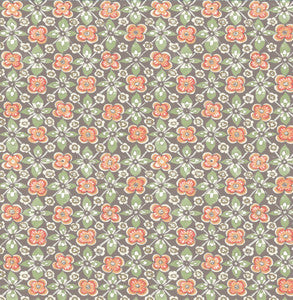 Free Spirit Coral Floral Wallpaper by A-Street Prints