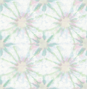 Iris Green Shibori Wallpaper by A-Street Prints