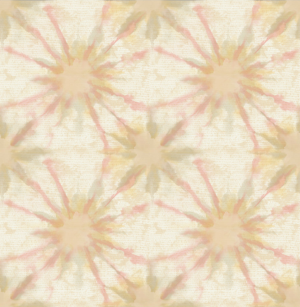 Iris Pink Shibori Wallpaper by A-Street Prints Kismet Covers about 56.4 square feet 20.5-in by 33-ft long roll Unpasted 10.5 - Fabric Carolina -