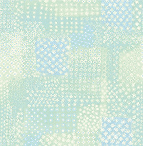 Flower Green Patchwork Wallpaper by A-Street Prints
