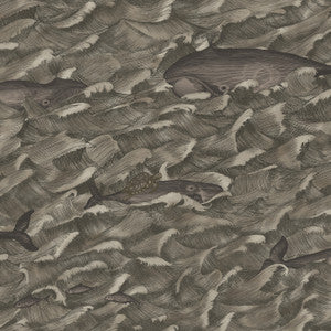 Melville Mt Charcoal by Cole & Son Wallcovering