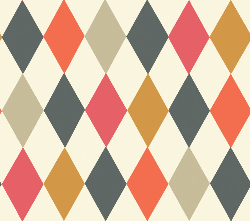 Punchinello Multi-Colour by Cole & Son Wallcovering
