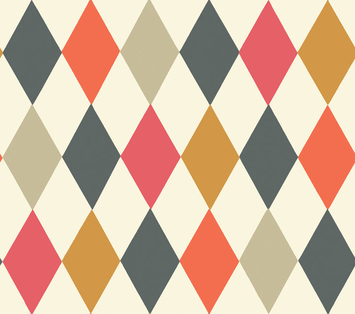 Punchinello Multi-Colour by Cole & Son Wallcovering