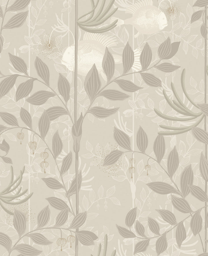 Nautilus Neutral& Sil by Cole & Son Wallcovering