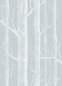 Woods Powder Blue by Cole & Son Wallcovering