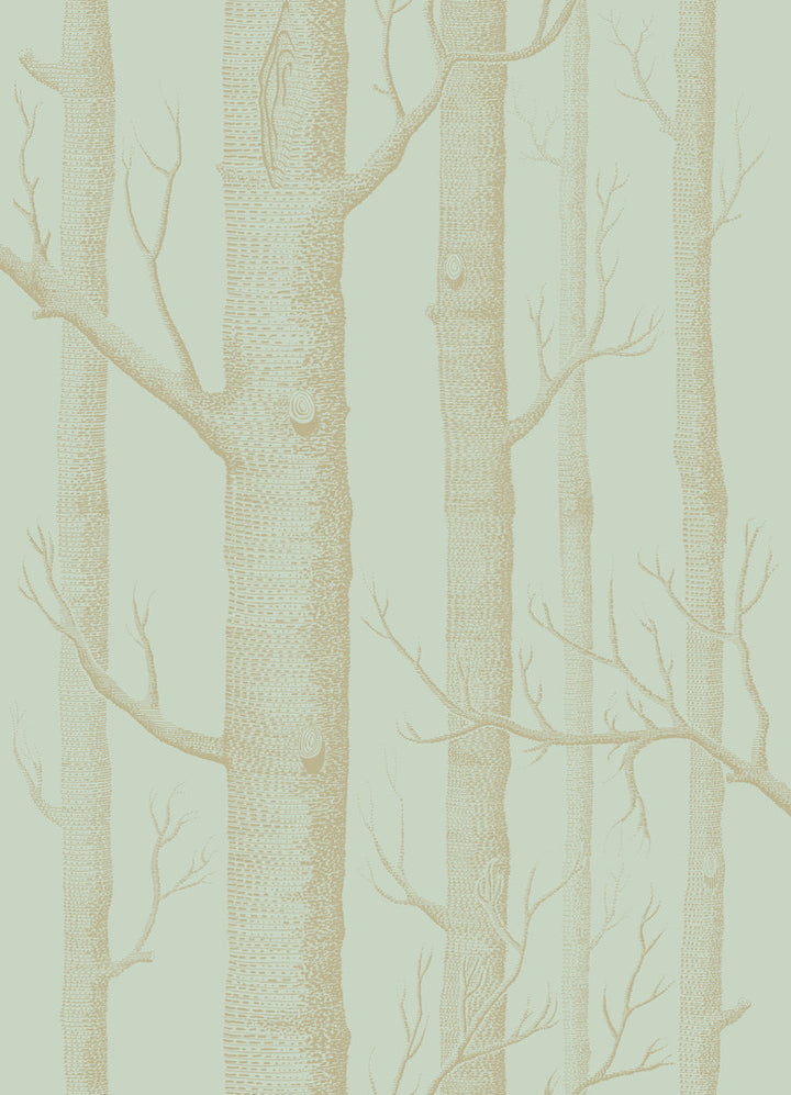 Woods Green/Gold by Cole & Son Wallcovering