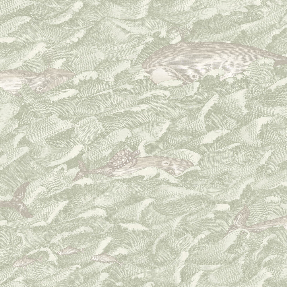 Melville Green by Cole & Son Wallcovering COLE & SON WHIMSICAL PAPER - 100% United Kingdom Horizontal: and Vertical: 27 27 - Fabric Carolina -